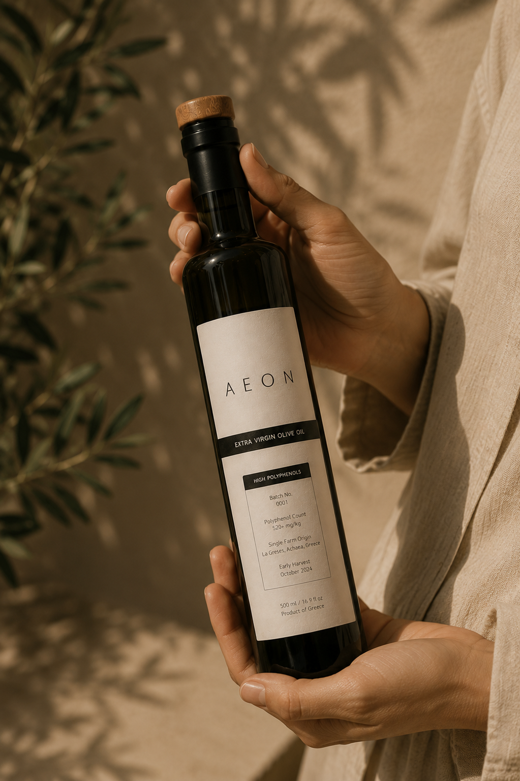 AEON High Polyphenol Olive Oil · 500 ml